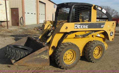 2009 john deere 317 skid steer for sale|jd 317 skid steer value.